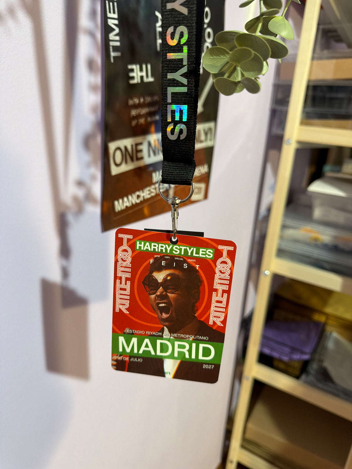 Lanyard Together, Together Tour Madrid Personalizado