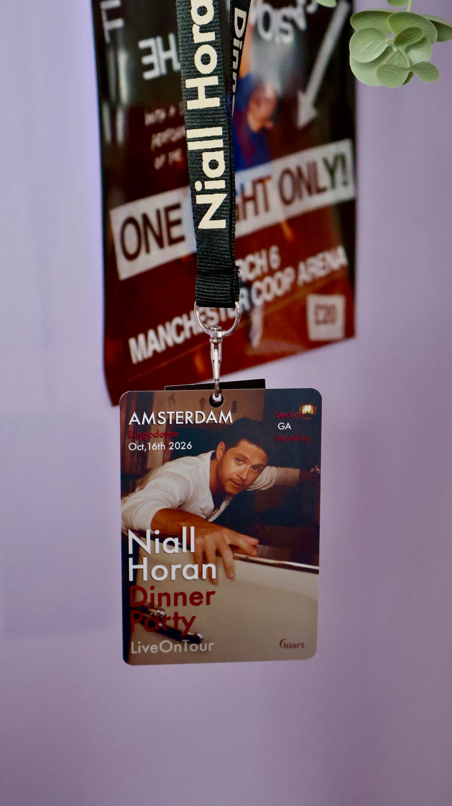 Lanyard Dinner Party Live On Tour Personalizado