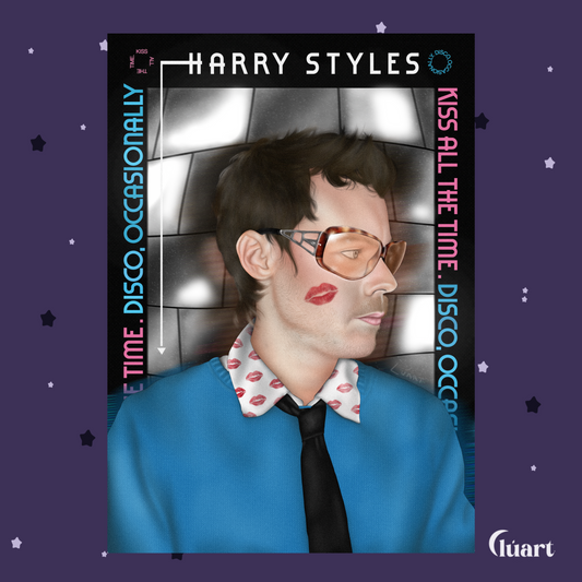 Print Kiss All The Time. Disco, Occasionally