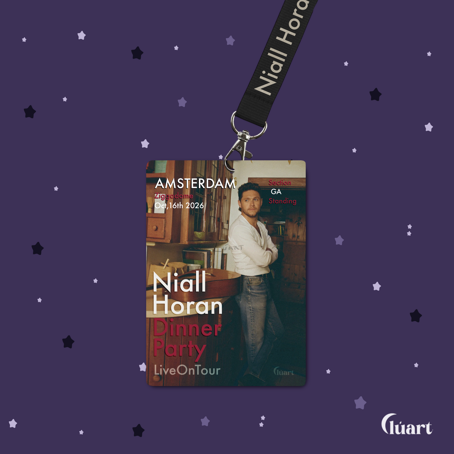 Lanyard Dinner Party Live On Tour Personalizado