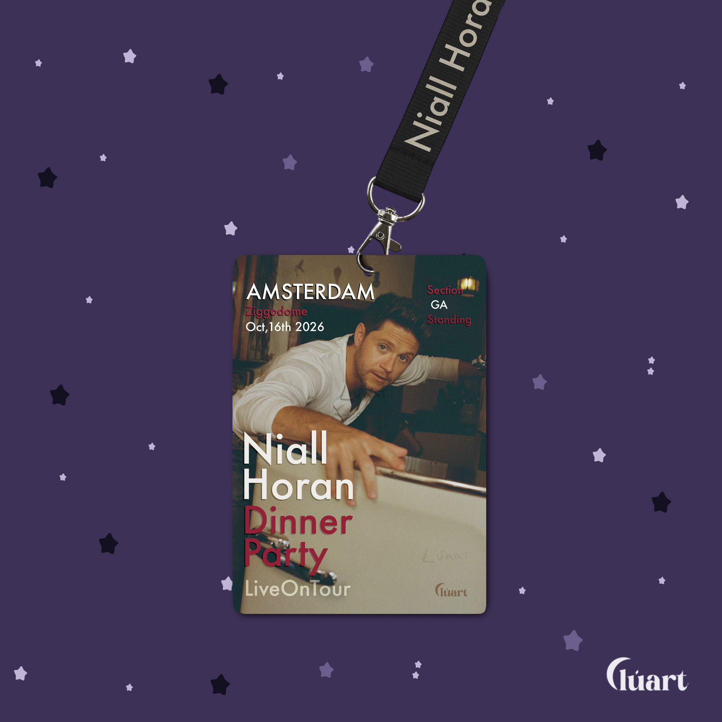 Lanyard Dinner Party Live On Tour Personalizado