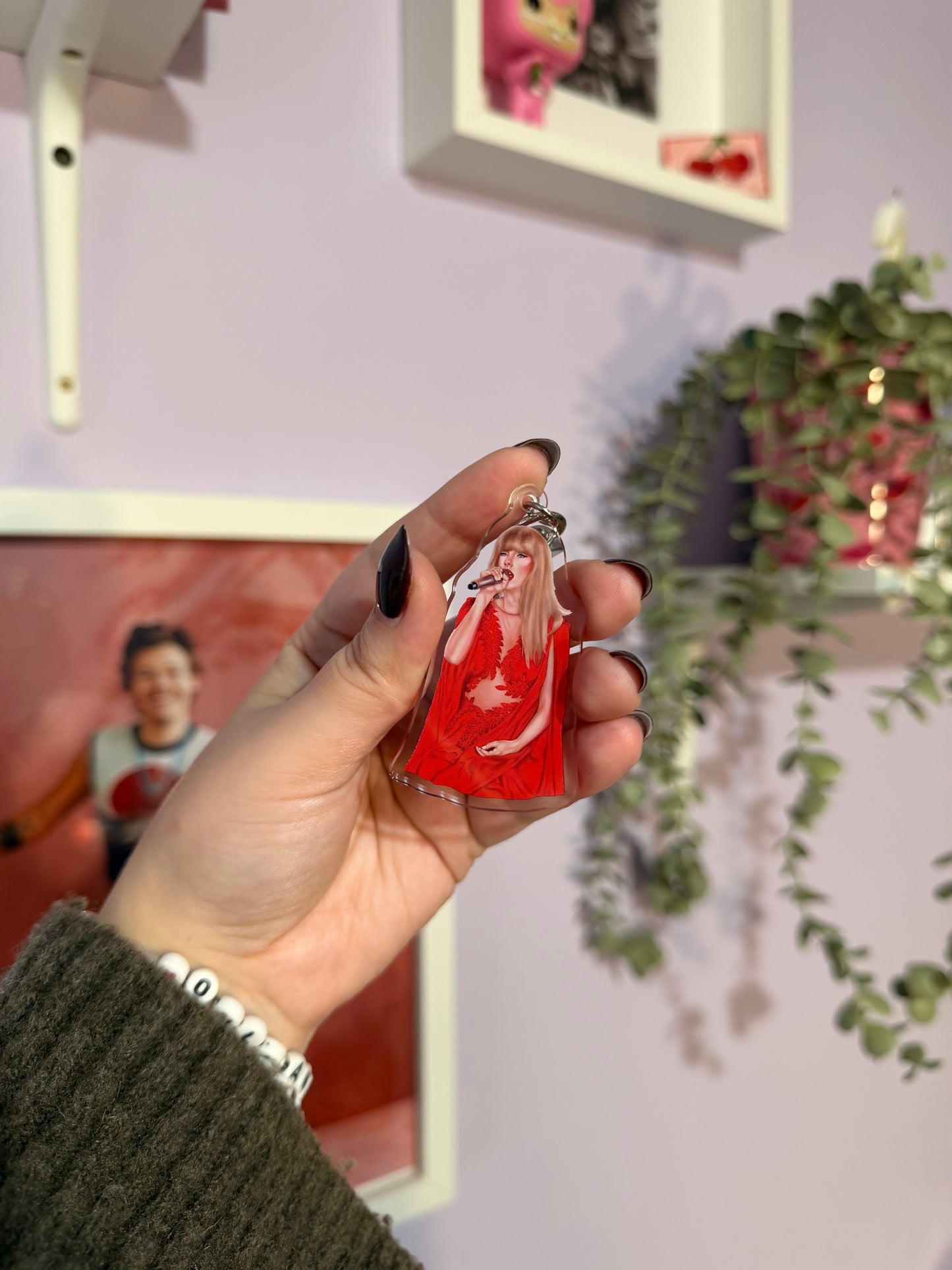 Llavero Folkloremore Rojo