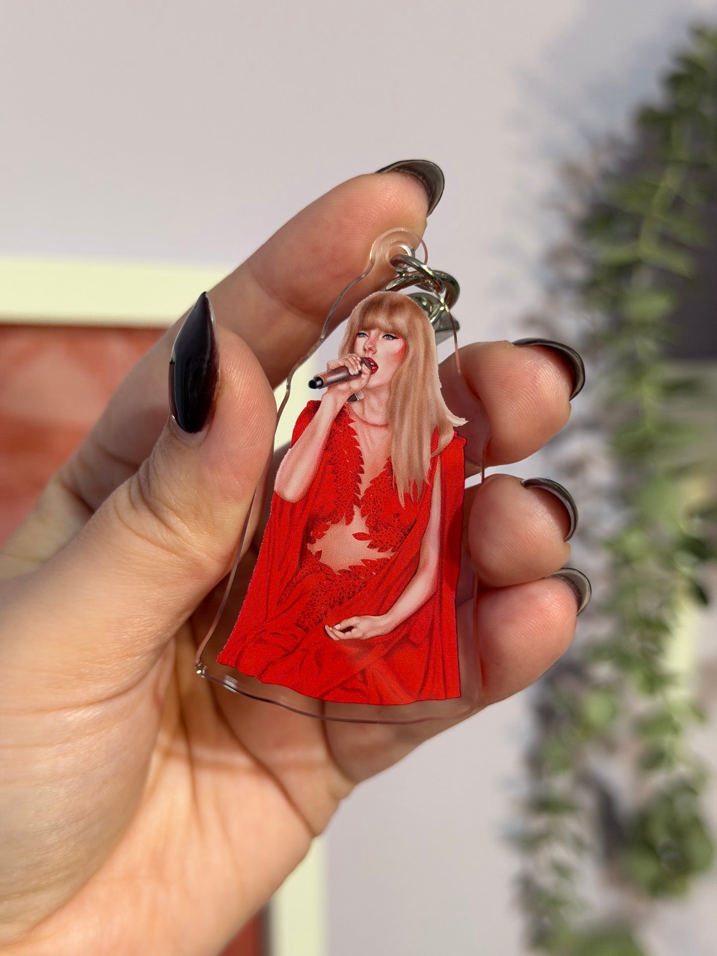 Llavero Folkloremore Rojo