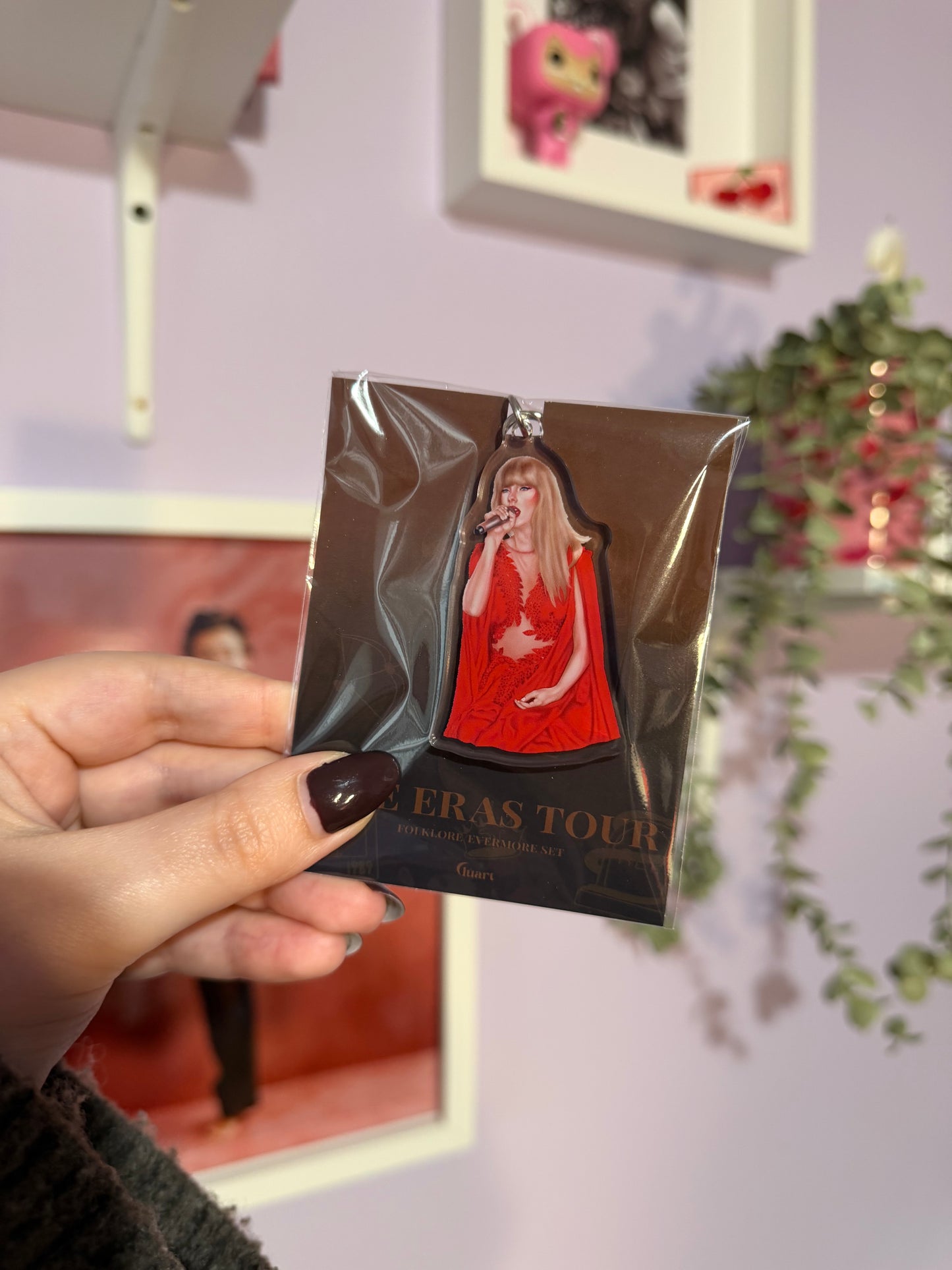 Llavero Folkloremore Rojo