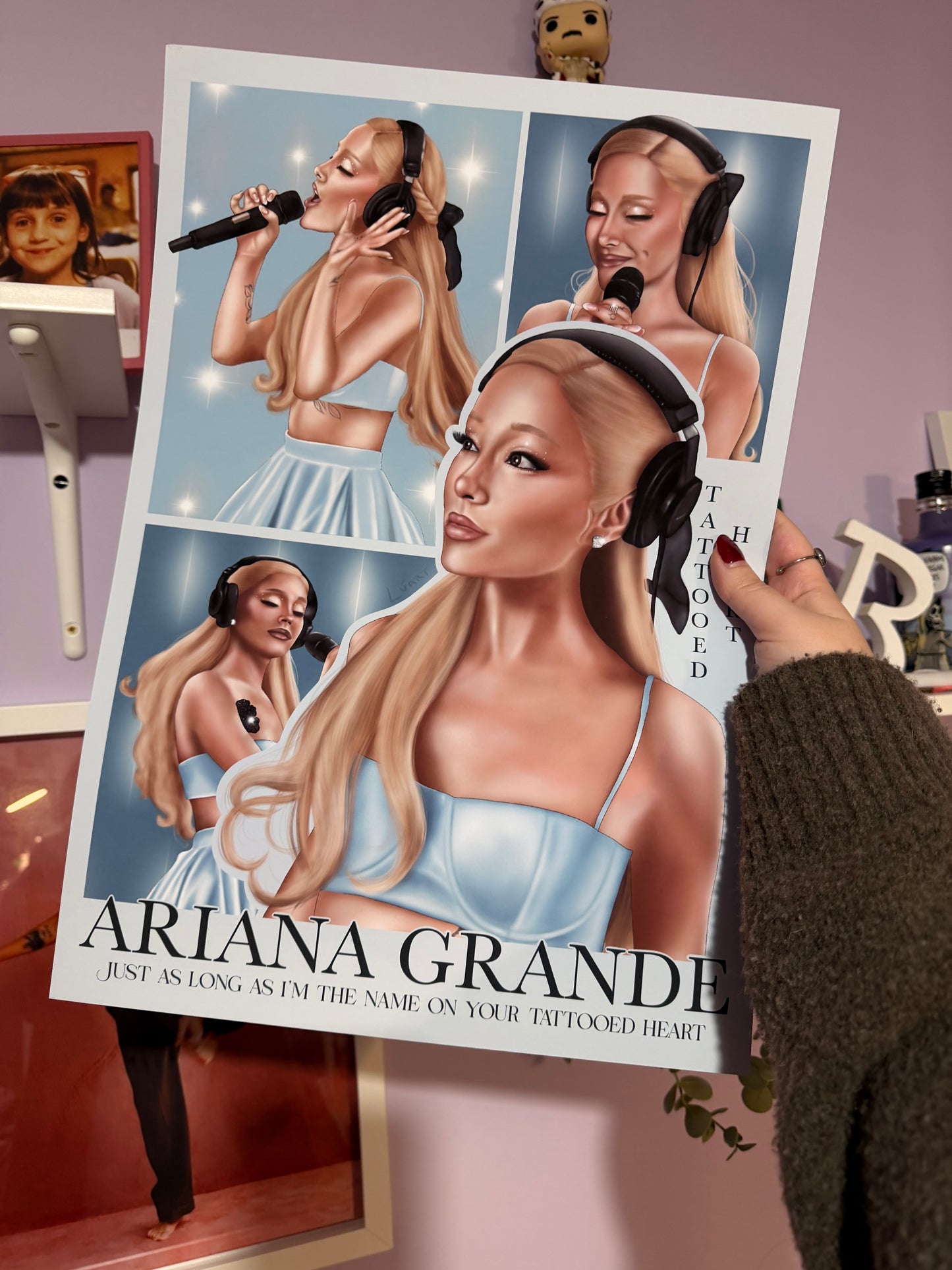 Print Ariana Grande