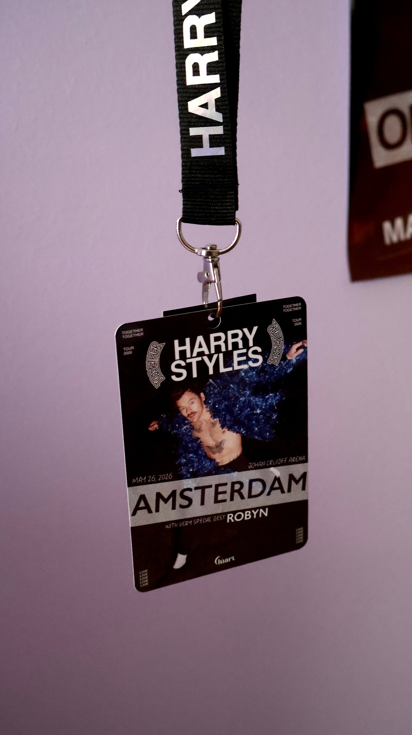 Lanyard Together, Together Tour Personalizado