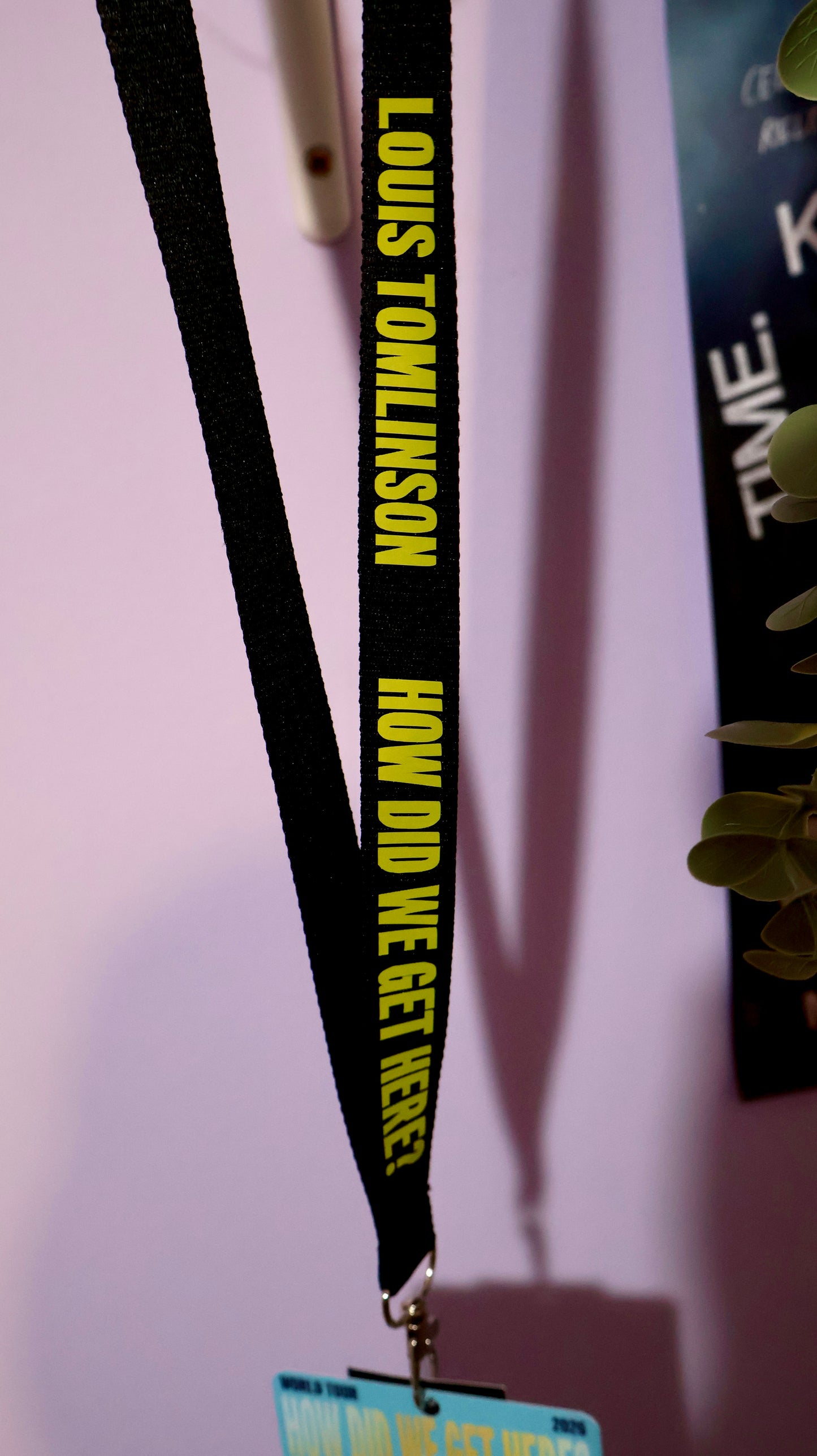 Lanyard How Did We Get Here? World Tour Personalizado