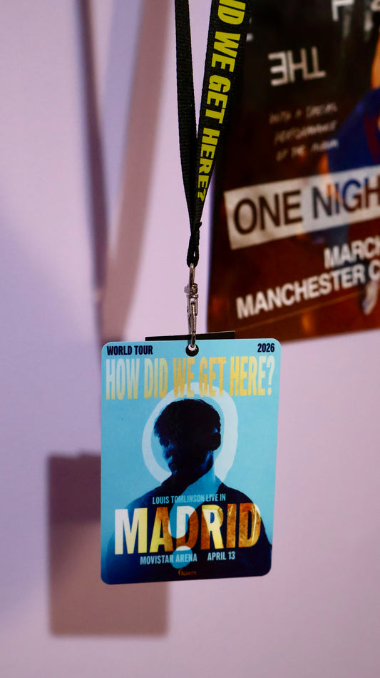 Lanyard How Did We Get Here? World Tour Personalizado