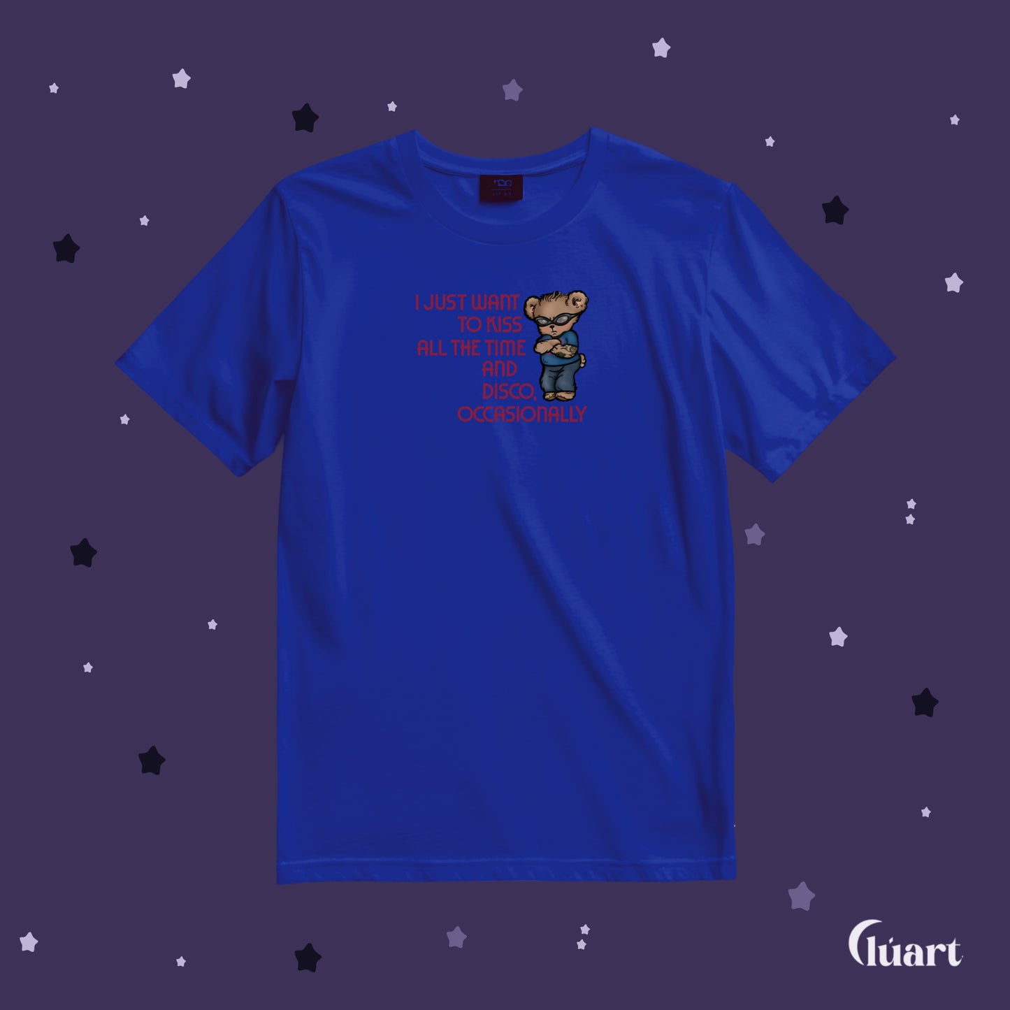 Camiseta Osito Kiss All The Time. Disco, Occasionally.