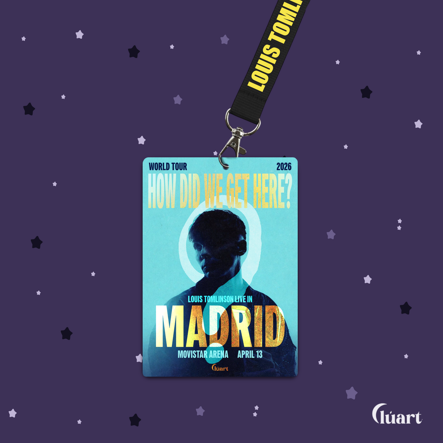 Lanyard How Did We Get Here? World Tour Personalizado