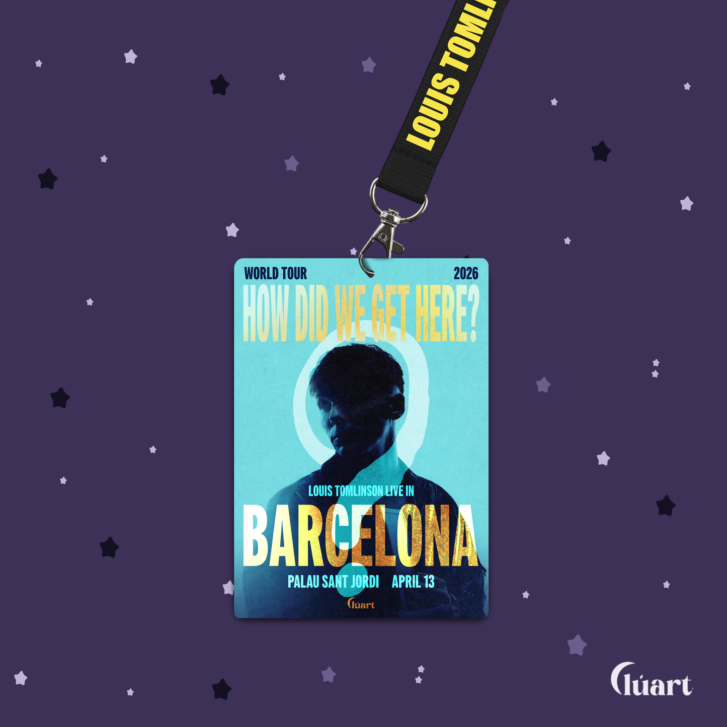 Lanyard How Did We Get Here? World Tour Personalizado
