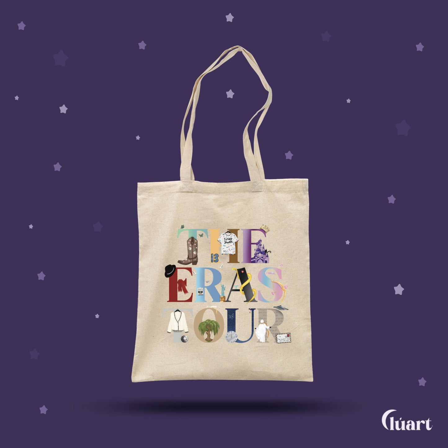 Tote bag The Eras Tour Color