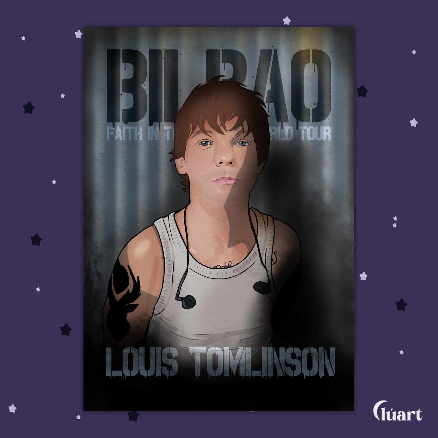 Print Louis Tomlinson Bilbao