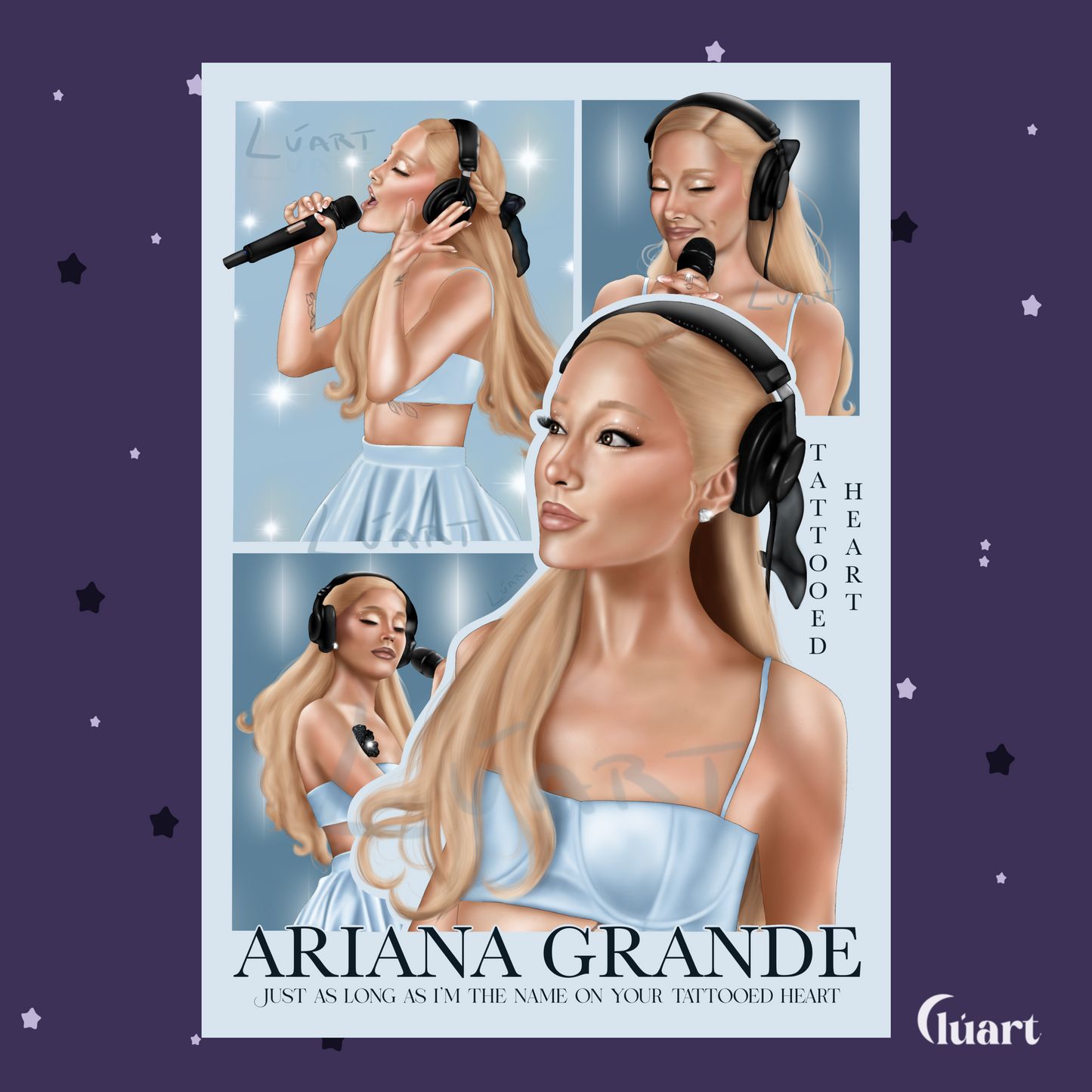 Print Ariana Grande