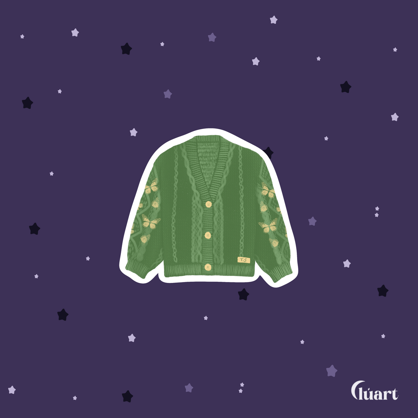 Stickers Cardigans Taylor Swift