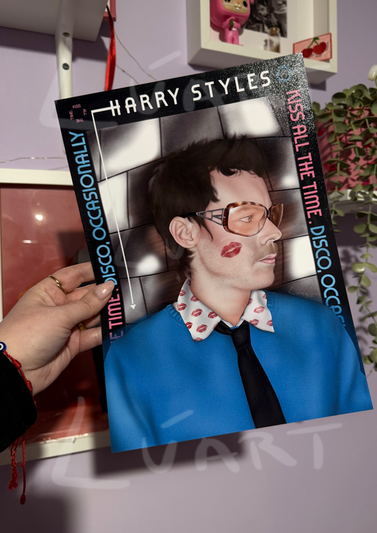 Print Kiss All The Time. Disco, Occasionally