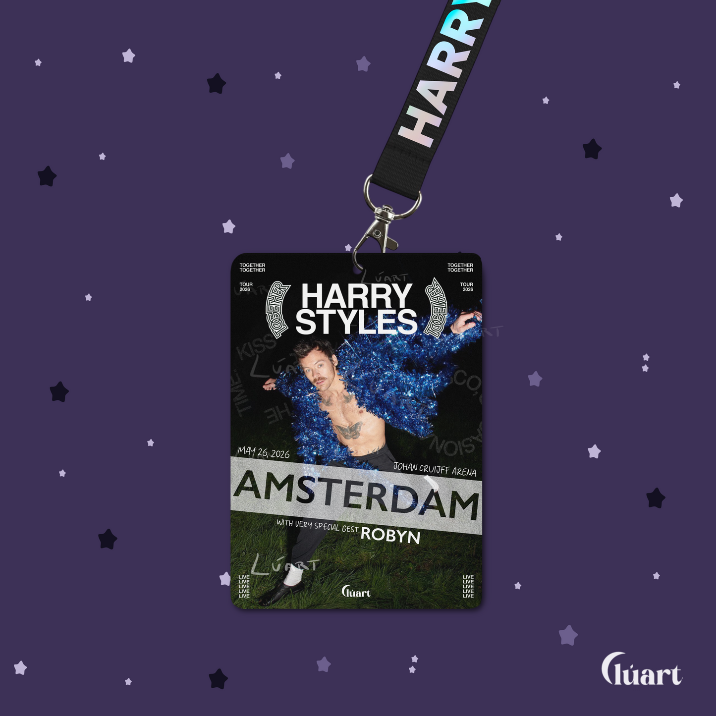 Lanyard Together, Together Tour Personalizado