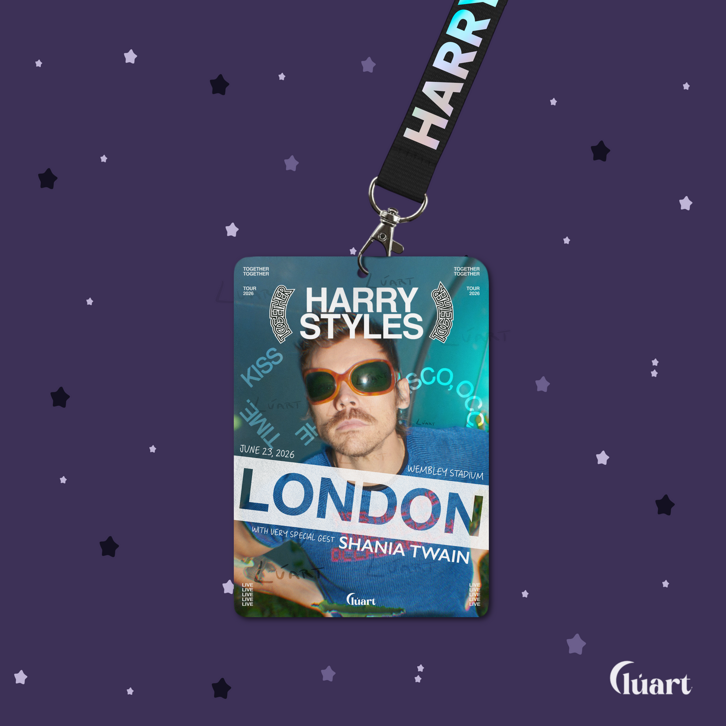 Lanyard Together, Together Tour Personalizado