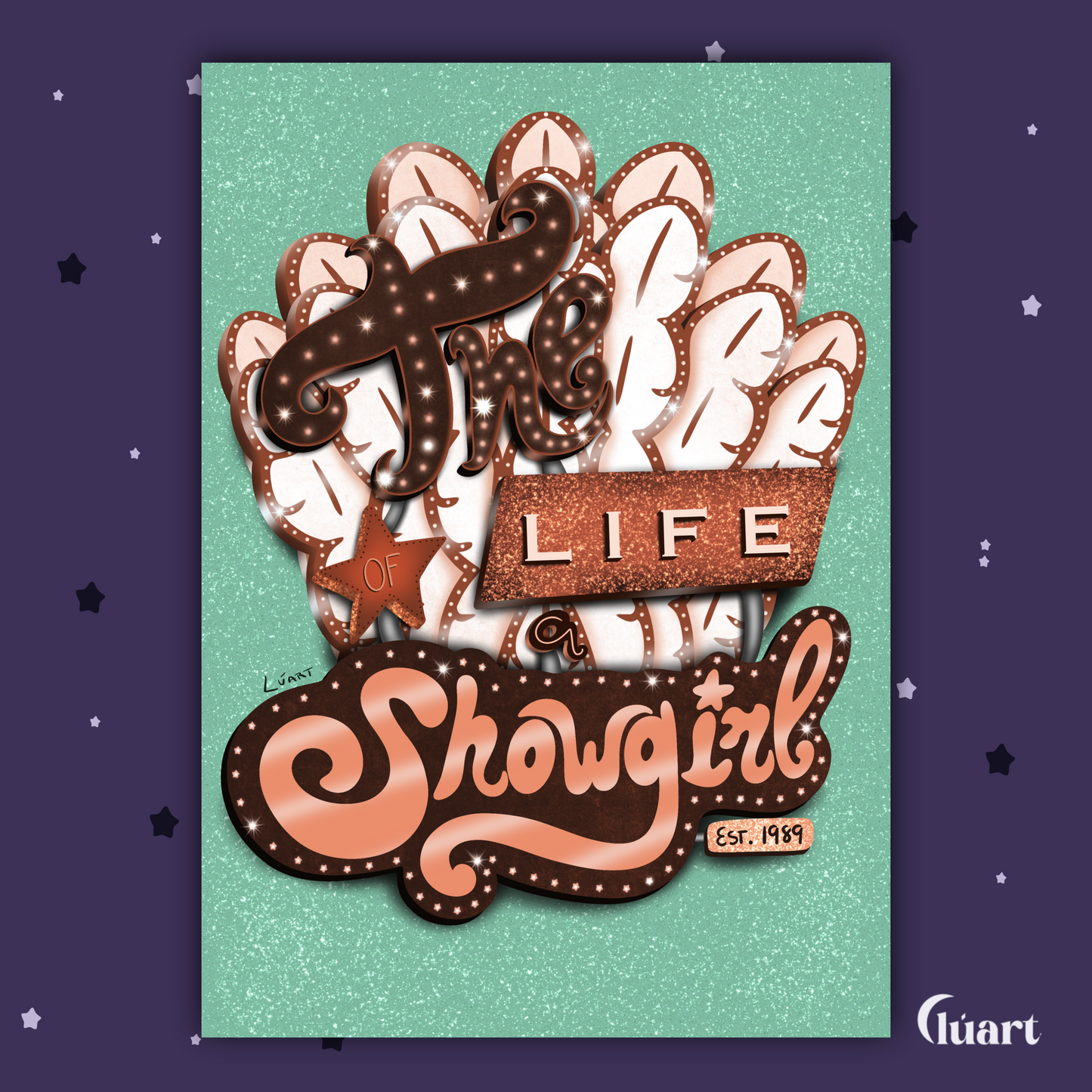 Print The Life of a Showgirl