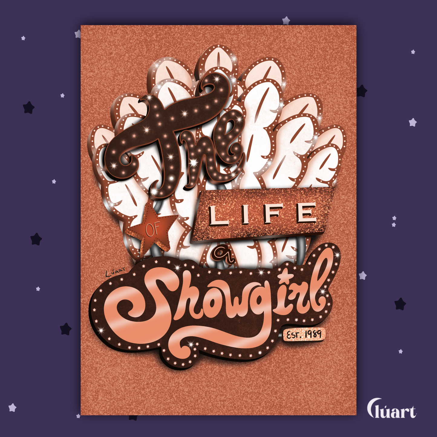 Print The Life of a Showgirl