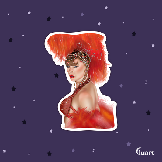 Stickers The Life of a Showgirl