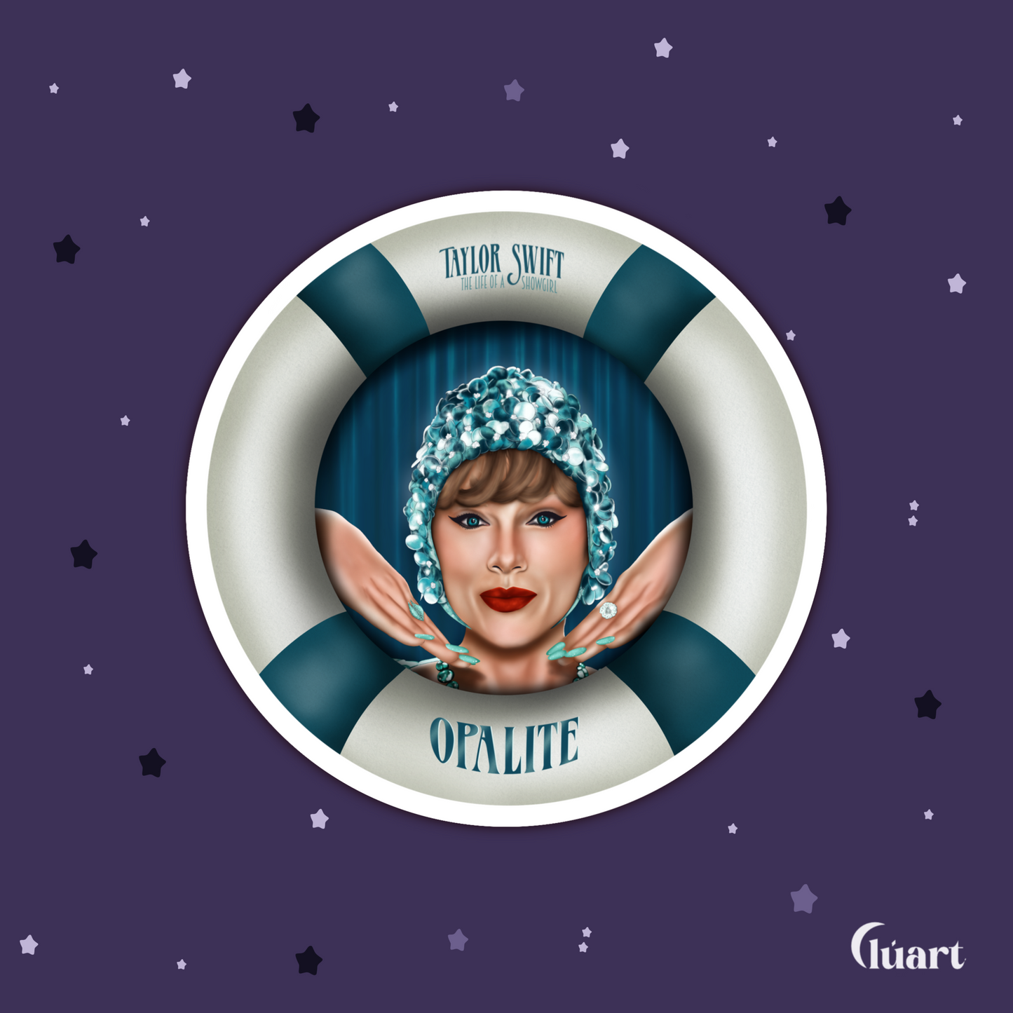 Stickers The Life of a Showgirl